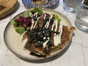 Okonomiyaki  at Meraki in Grenoble