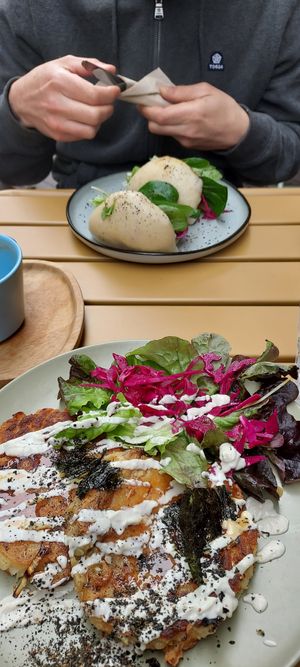 Japanese pancakes at Meraki in Grenoble