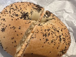 bagel  at Tompkins Square Bagels in New York City