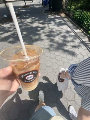   at Tompkins Square Bagels in New York City