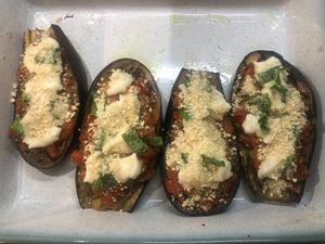 Parmigiana at El Taller in Gran Canaria