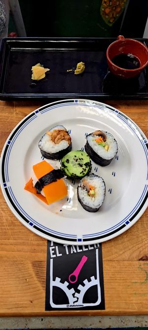 Sushi at El Taller in Gran Canaria