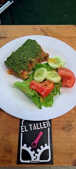 Raw Lasagna at El Taller in Gran Canaria