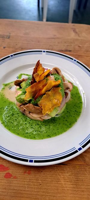 Ceviche at El Taller in Gran Canaria