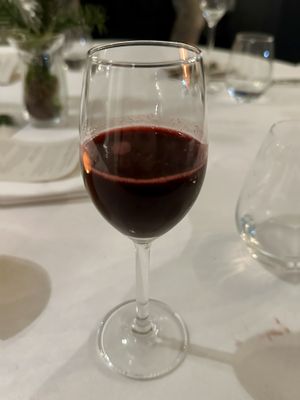 Sixth course drink: berry ‘smoothie'  at Vannu in Breda