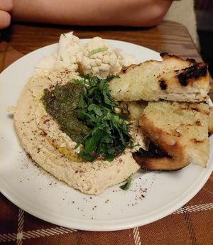 Hummus. at Rosetta's in Stockholm