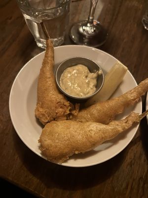 Fried artichokes  at Rosetta's in Stockholm
