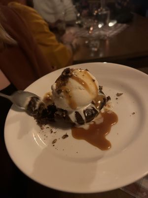 Chocolatey dessert  at Rosetta's in Stockholm