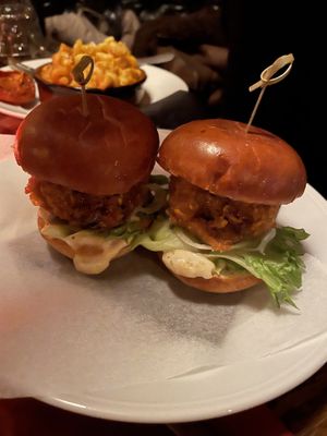 Bayou sliders.   at Rosetta's in Stockholm