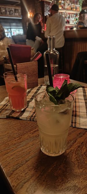 Non alcoholic drinks at Rosetta's in Stockholm