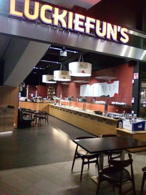 Entrance at Luckiefun's - Redi in Helsinki