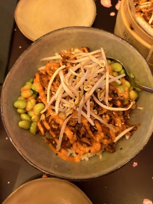 Rice bowl  at The Blossom Alley in Luzern