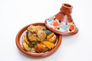 Tajine Vegetarion at Chez Eline in Mechelen