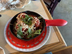Vegan Meatballs  at Noble Pie Parlor Midtown in Reno