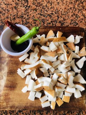 Chutney de coco   at Marwari Indian Food in Tepoztlan