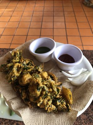 Pakora   at Marwari Indian Food in Tepoztlan
