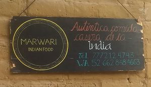 Highly recommend 💜 at Marwari Indian Food in Tepoztlan