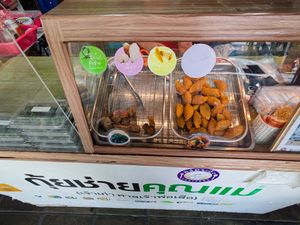 Some of today's offerings at All Vegan Dumplings at All Vegan Dumplings  in Bangkok