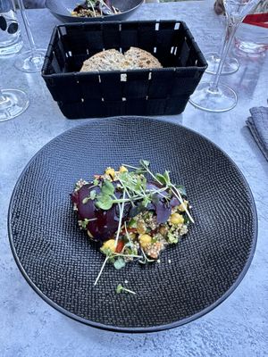 Starter  at Restaurant l'Agastache in Volnay