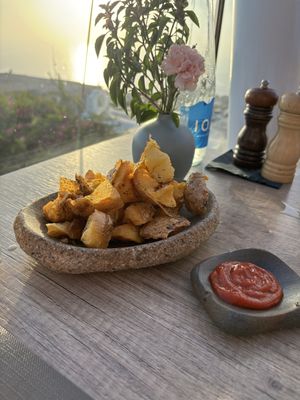   at Oia Gefsis in Oia