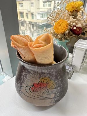 Crispy spring rolls   at Kindness Gather - 慈素小聚 in Kowloon