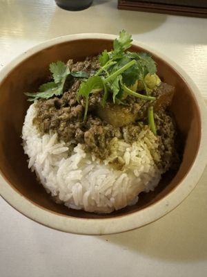 Taiwanese pork  at Kindness Gather - 慈素小聚 in Kowloon