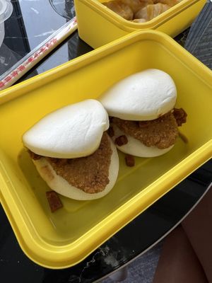 BBQ pork sandwich (to go)  at Kindness Gather - 慈素小聚 in Kowloon