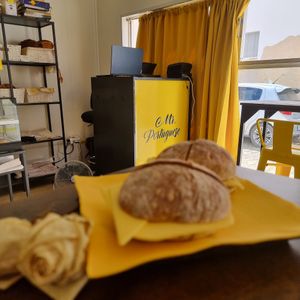 Sandes de queijo vegan at Mr Portuguese Bakery in Faro