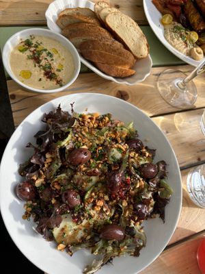 Vegan Greek Plate  at die freunderlwirtschaft in Vienna
