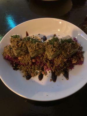 Vegan Knödel  at die freunderlwirtschaft in Vienna