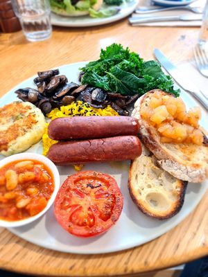 Vegan Big Breakfast at Postal Service in Auckland