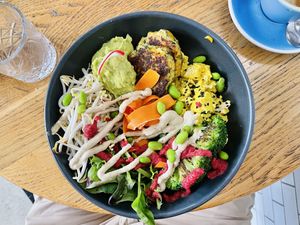 Fritter bowl   at Postal Service in Auckland