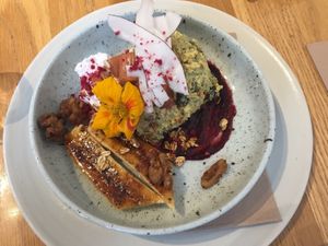 Bircher museli at Postal Service in Auckland