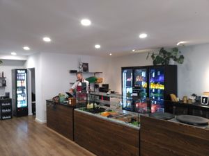 Inside at sour kitchen in Hamburg