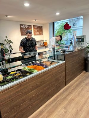 Counter at sour kitchen in Hamburg