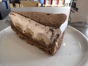 Banoffee vegano  at Yerba + Por um Punhado de Dólares in Sao Paulo