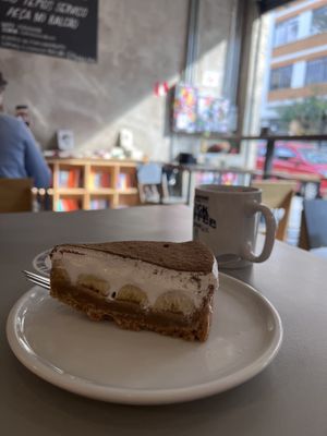 Banoffee vegano  at Yerba + Por um Punhado de Dólares in Sao Paulo
