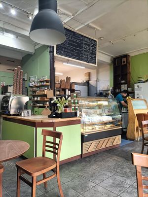 Inside at Tapa Coffee and Bakehouse in Glasgow
