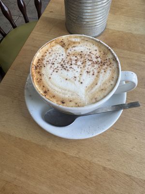 Cappuccino  at Tapa Coffee and Bakehouse in Glasgow