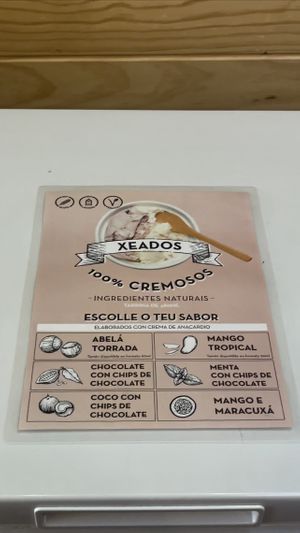  at Xeados Ice Cream in A Coruna