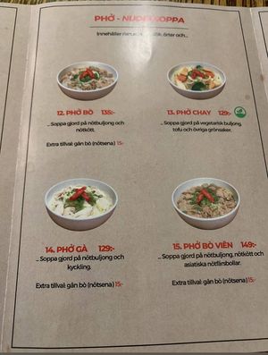  at Pho Kim in Gothenburg