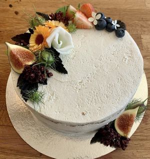 Wedding cake   at Nova Bakery in Jonsered