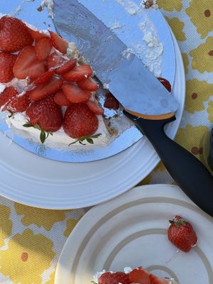 🎂🍓  at Nova Bakery in Jonsered