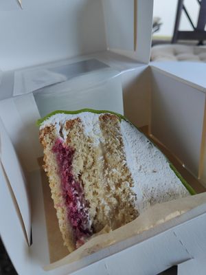 Princess cake 65:- at Nova Bakery in Jonsered