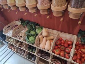 Veggies at Mercado Orgânico in Porto