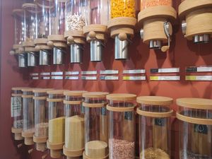 Grains at Mercado Orgânico in Porto