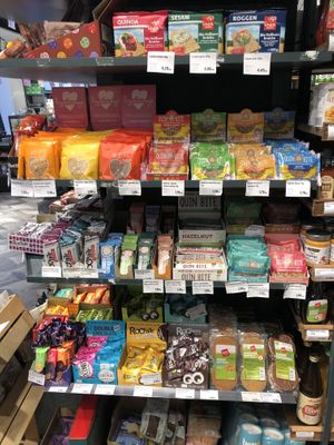 Snacks   at Zelen Bio Store in Sofia