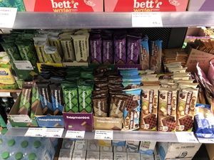 Snack bars  at Zelen Bio Store in Sofia
