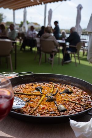 This was THE best vegan paella we’ve had. So good we went back for a second time in the same week...  at Arrocería El Rek in Valencia