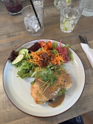 Mushroom BB Wellingtonn  at La Rose Bistro in Cavendish